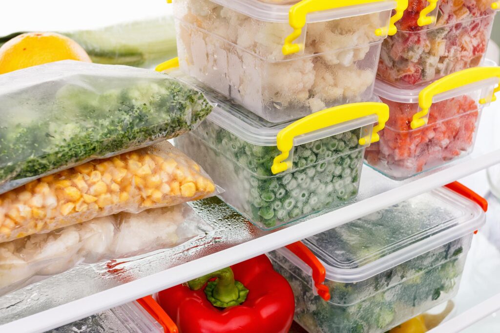 The Food inside the Fridge is Frozen?